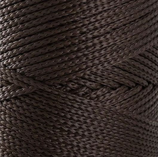 Пряжа Macrame №3 Hobbi Trend № 2001/210 какао Etrofil Туреччина WB01750 фото