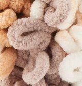 Нитки пряжа для в'язання велюрова плюшева петлями PUFFY FINE COLOR пуффи Файн Колор № 6403 WB01163 фото