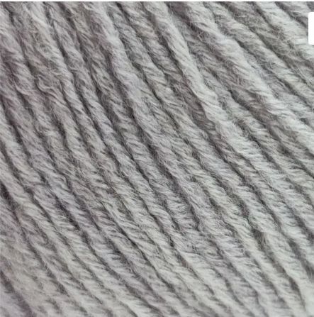 Пряжа BAMBINO LUX WOOL ETROFIL № 70086 - сірий / БАМБІНО ЛЮКС ВУЛ нитки пряжа для "вязання WB00134 фото