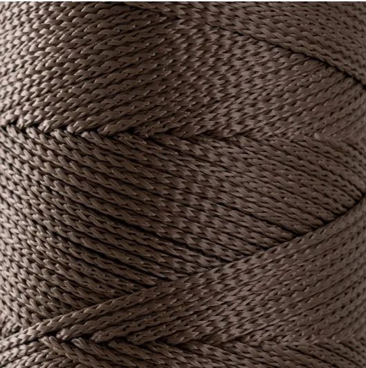 Пряжа Macrame №3 Hobbi Trend № 2001/208 кора дуба Etrofil Туреччина WB01751 фото