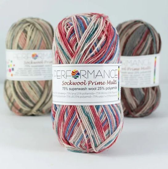 Пряжа для шкарпеток Sockwool Prime Multi мультиколор № 3 WB00365 фото