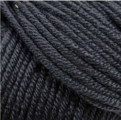Super Soft № 14351 - антрацит мериносова пряжа для в"язання Супер Софт Lana Gatto Італія WB01235 фото