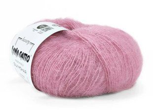 Мохер на шовку Silk Mohair №7259 - фламінго Сілк Мохер LANA GATTO (Італия) WB01650 фото