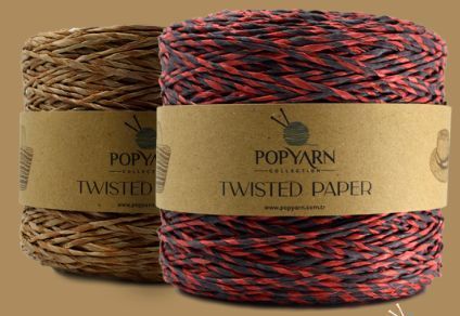 PAPER TWISTED № 532 ПЕЙПЕР ТВІСТЕД РАФІЯ ПЕРЕРОБЛЕНИЙ ПАПІР WB00018 фото