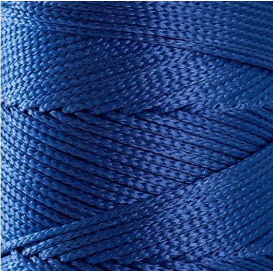 Пряжа Macrame №3 Hobbi Trend № 2001/252 синій Etrofil Туреччина WB01753 фото