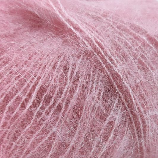 Мохер на шовку Silk Mohair №7259 - фламінго Сілк Мохер LANA GATTO (Італия) WB01650 фото