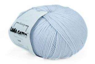 Пряжа для в"язання Vip Lana Gatto № 4010 - блакитний мериносова вовна та кашемір WB01208 фото