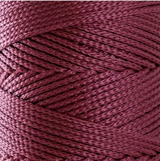 Пряжа Macrame №3 Hobbi Trend № 2001/110 бордо Etrofil Туреччина WB01754 фото
