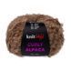 Пряжа букле CURLY ALPACA Knitme Курлі Альпака Кнітмі № КС 10 какао WB00457 фото 1