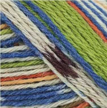 Пряжа для шкарпеток Sockwool Prime Multi мультиколор № 8 WB00369 фото