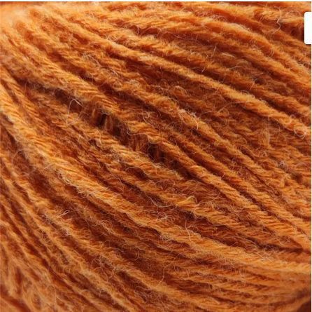 Пряжа BAMBINO LUX WOOL ETROFIL № 70212 - помаранчевий / БАМБІНО ЛЮКС ВУЛ нитки пряжа для "вязання WB00139 фото
