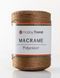 Пряжа Macrame №3 Hobbi Trend № 2001/200 кориця Etrofil Туреччина WB01756 фото 1