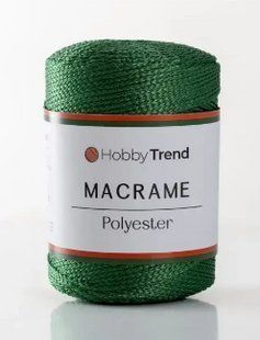 Пряжа Macrame №3 Hobbi Trend № 2001/172 травяний Etrofil Туреччина WB01757 фото