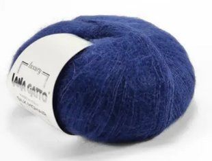 Мохер на шовку Silk Mohair № 8390 синій Сілк Мохер LANA GATTO (Італия) WB00033 фото