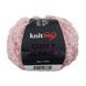 Пряжа букле CURLY ALPACA Knitme Курлі Альпака Кнітмі № КС 14 блідно - рожевий WB00460 фото 1