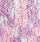 Пряжа для в'язання пальцями велюрова плюшева петлями PUFFY COLOR пуффи Колор № 6051 WB00815 фото