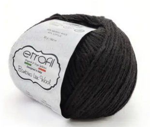 Пряжа BAMBINO LUX WOOL ETROFIL № 70702 - коричневий / БАМБІНО ЛЮКС ВУЛ нитки пряжа для "вязання WB00157 фото