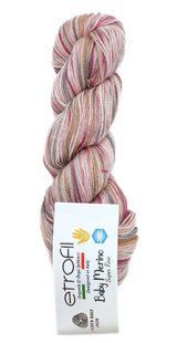 Мериносова пряжа Baby Merino Print Etrofil № EL141 нитки для в"язання Бебі Мерино Принт WB00601 фото