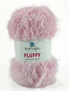 Пряжа Fluffy букле плюш Popyarn (Турция) Флуффи В-708 рожевий WB01181 фото