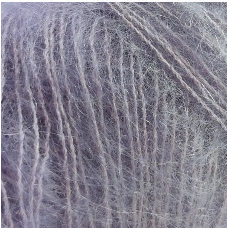 Мохер на шовку Silk Mohair № 9374 сіро-ліловий Сілк Мохер LANA GATTO (Італия) WB00034 фото