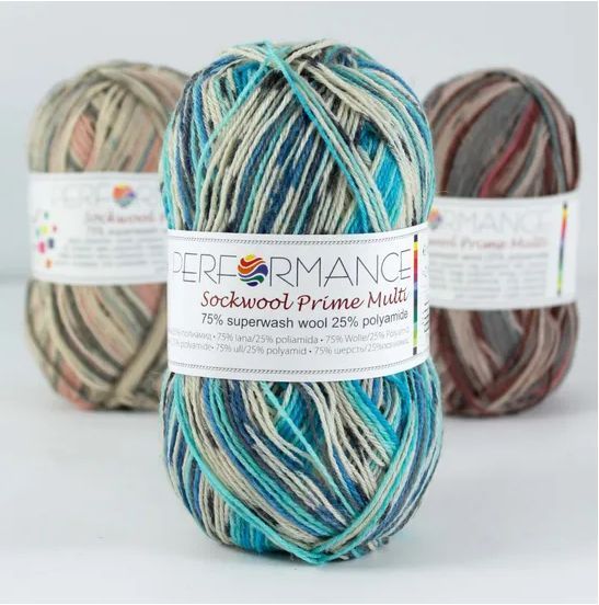 Пряжа для шкарпеток Sockwool Prime Multi мультиколор № 33А WB00372 фото