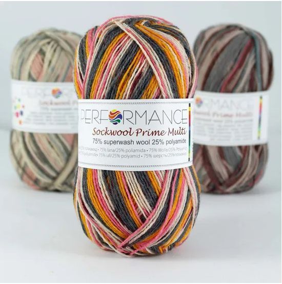 Пряжа для шкарпеток Sockwool Prime Multi мультиколор № 33А WB00372 фото