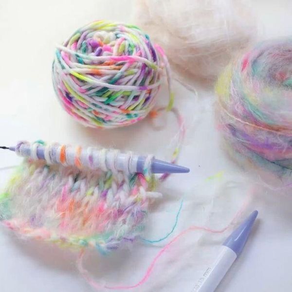 Мериносова пряжа Baby Merino Print Etrofil № EL141 нитки для в"язання Бебі Мерино Принт WB00601 фото