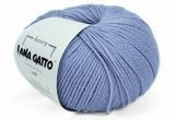 Пряжа для в"язання Vip Lana Gatto № 10172 - світло-синій мериносова вовна та кашемір WB01268 фото