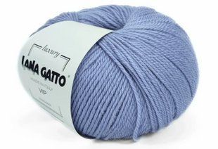 Пряжа для в"язання Vip Lana Gatto № 10172 - світло-синій мериносова вовна та кашемір WB01268 фото