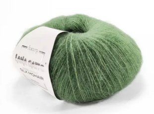 Мохер на шовку Silk Mohair № 9379 зелений Сілк Мохер LANA GATTO (Італия) WB00035 фото