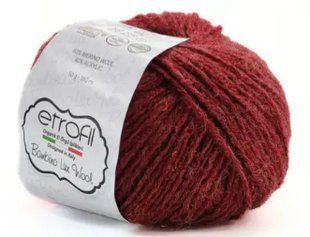 Пряжа BAMBINO LUX WOOL ETROFIL № 70314 - червоний / БАМБІНО ЛЮКС ВУЛ нитки пряжа для "вязання WB00142 фото