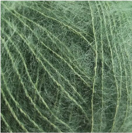 Мохер на шовку Silk Mohair № 9379 зелений Сілк Мохер LANA GATTO (Італия) WB00035 фото