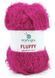 Пряжа Fluffy букле плюш Popyarn (Турция) Флуффи В-712 фуксия WB01183 фото 1