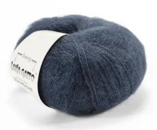 Мохер на шовку Silk Mohair № 30480 сірий Сілк Мохер LANA GATTO (Італия) WB00020 фото