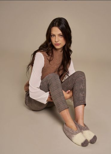 Пряжа Slippers № 105 Сліперс для в"язання та валяння капців Laines du Nord (Італія) WB01734 фото