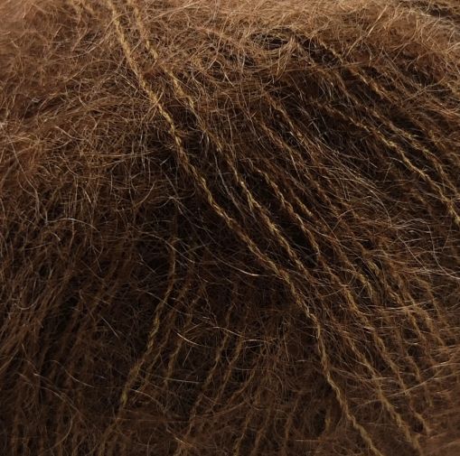 Мохер на шовку Silk Mohair № 30482 корич Сілк Мохер LANA GATTO (Італия) WB00022 фото
