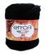 Пряжа джутова Jute № 79058 - чорний Etrofil Турция, 100% джут WB01282 фото 1