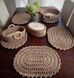Пряжа джутова Jute № 79058 - чорний Etrofil Турция, 100% джут WB01282 фото 6