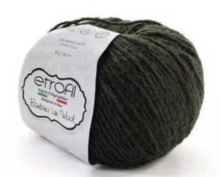 Пряжа BAMBINO LUX WOOL ETROFIL № 70409 - болотний / БАМБІНО ЛЮКС ВУЛ нитки пряжа для "вязання WB00148 фото