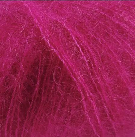Мохер на шовку Silk Mohair № 30483 рожевий Сілк Мохер LANA GATTO (Італия) WB00023 фото