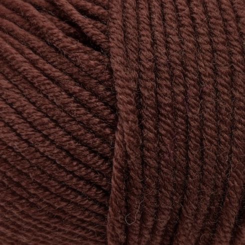 Super Soft № 14526 - коричневий мериносова пряжа для в"язання Супер Софт Lana Gatto Італія WB01247 фото
