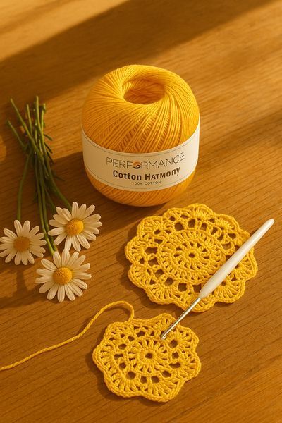 Пряжа Cotton Harmony № 012 - троянда,100% бавовна, Performance (Болгарія) Коттон Хармони WB00967 фото