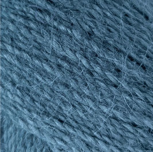 Пряжа джутова Jute № 75138 - синій Etrofil Турция, 100% джут WB01286 фото