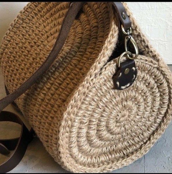 Пряжа джутова Jute № 75138 - синій Etrofil Турция, 100% джут WB01286 фото