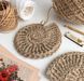 Пряжа джутова Jute № 75138 - синій Etrofil Турция, 100% джут WB01286 фото 8