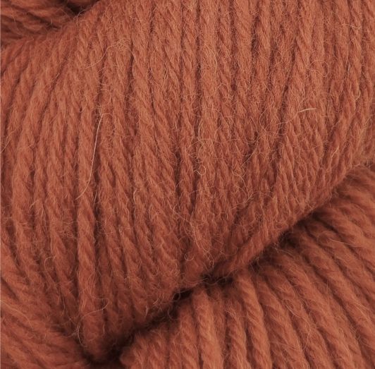 Мериносова пряжа Falkland Worsted Etrofil № 72075 терракот нитки для в"язання Форкленд Ворстед WB00727 фото