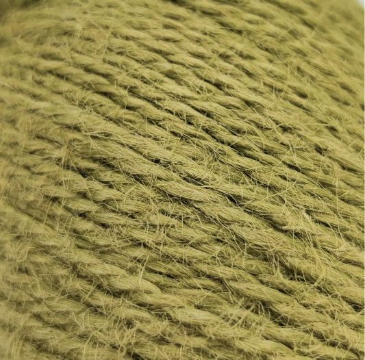Пряжа джутова Jute № 74137 зелений Etrofil Турция, 100% джут WB01331 фото