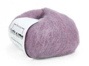 Мохерова пряжа MOHAIR ROYAL № 9370 - бузок нитки пряжа для в"язання WB00046 фото