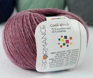 Шкарпеткова пряжа Cool Wool Perfomance № 78 - фіолет Кул Вул Перфоманс WB00409 фото