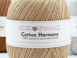Пряжа Cotton Harmony № 03021 - беж,100% бавовна, Performance (Болгарія) Коттон Хармони WB00970 фото